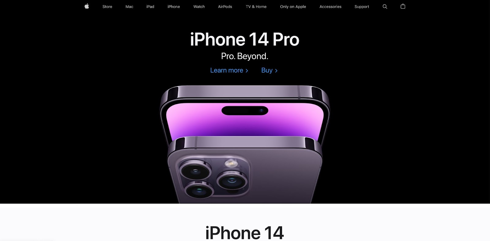 Homepage history: Apple.com | Webflow Blog
