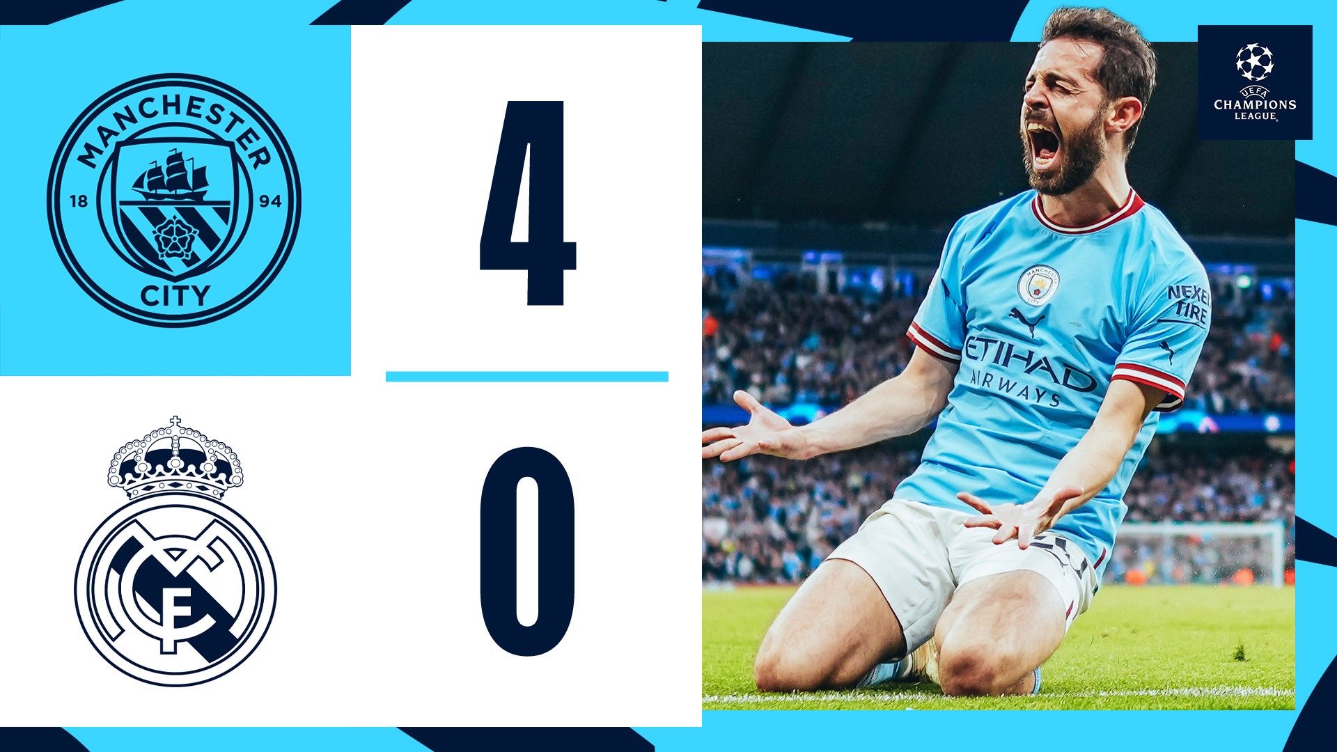 City 4-0 Real Madrid 2022/23: Match highlights | Real madrid