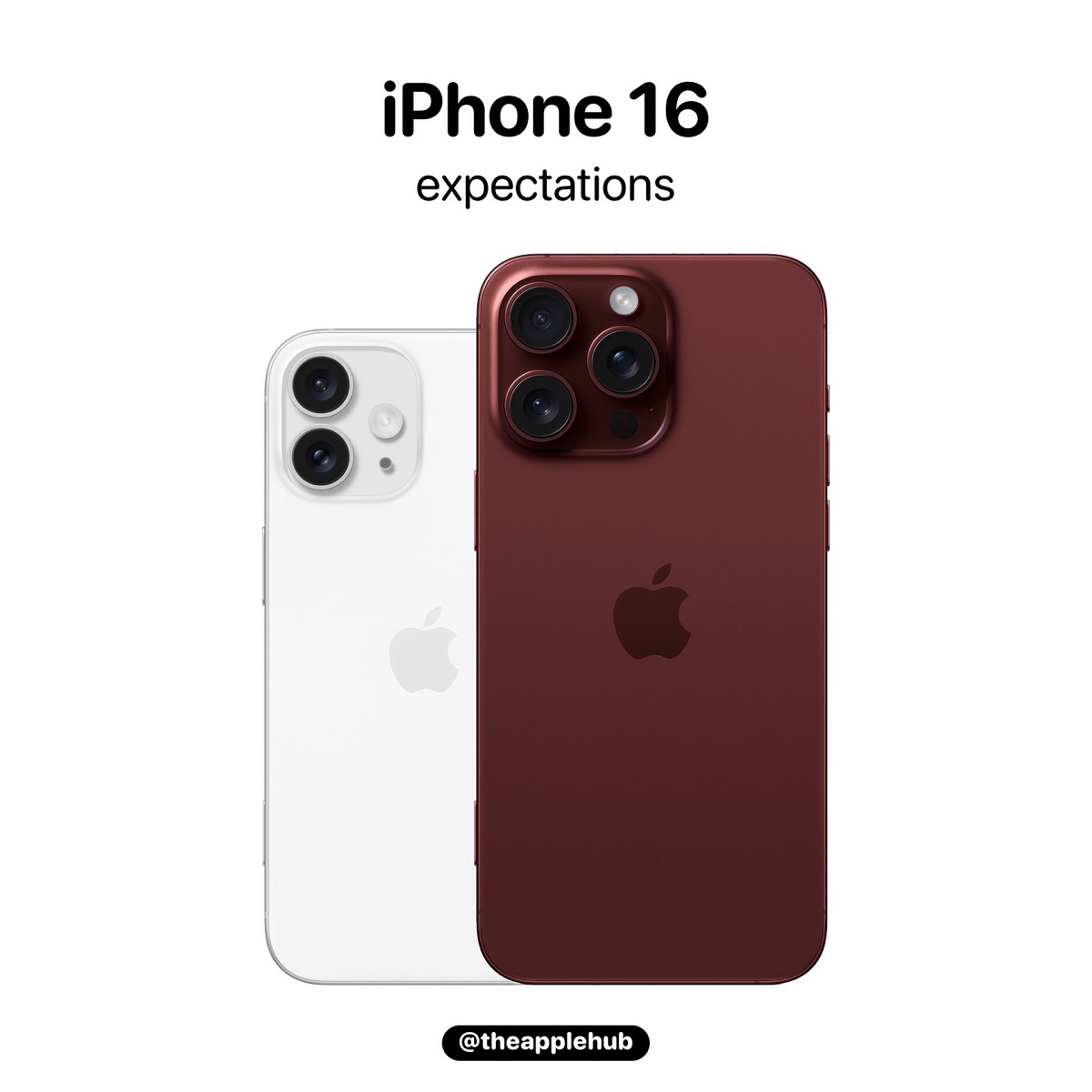 The only difference between iPhone16 and iPhone15 is the rear camera