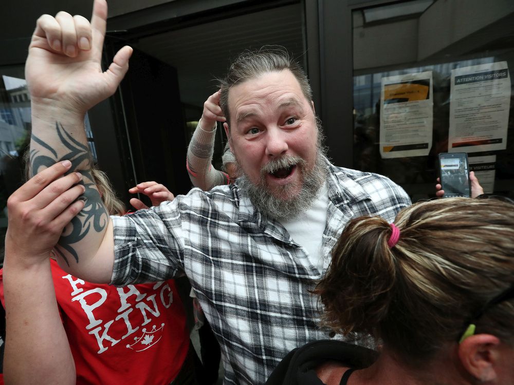 'Freedom convoy' leader Pat King released on bail, will return to