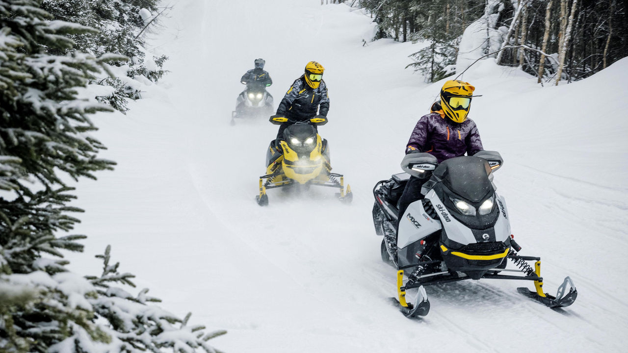 Win a fully accessorized snowmobile - Ski-Doo